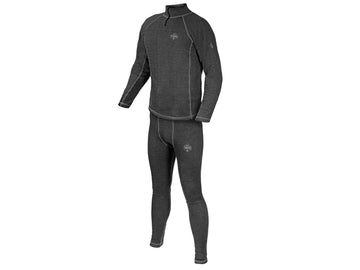 Thermo aláöltözet Delphin TUNDRA Blacx / felső