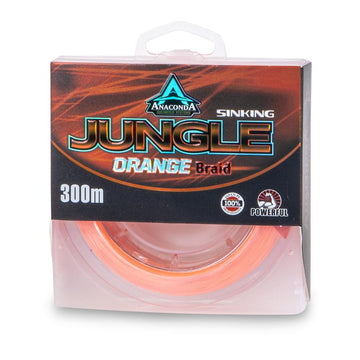ANACONDA Jungle Orange Sinking Braid 300m