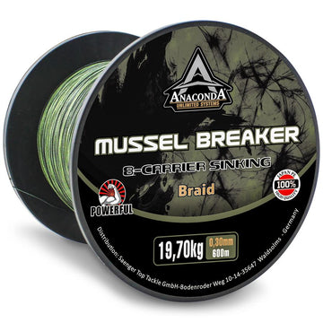 ANACONDA X-8 Carrier Mussel Breaker süllyedő fonott zsinór 600m