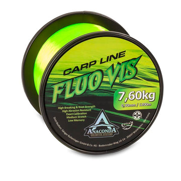 ANACONDA Fluovis Green Carp Line monofil zsinór zöld 1200m