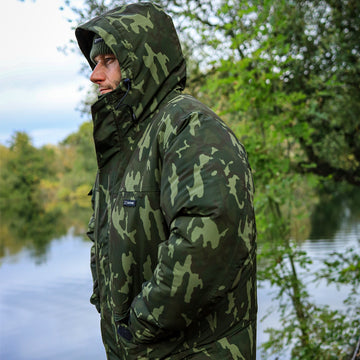 SONIK HEAVY WEIGHT PADDED JACKET CAMO - Kabát