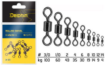 Rolling Swivel A-01/7db