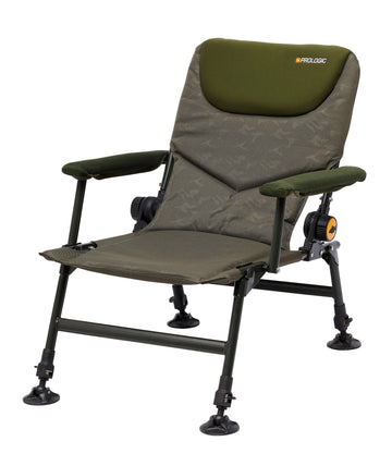 Prologic INSPIRE LITE-PRO RECLINER CHAIR WITH ARMRESTS, 6.3KG, 47X40X52CM