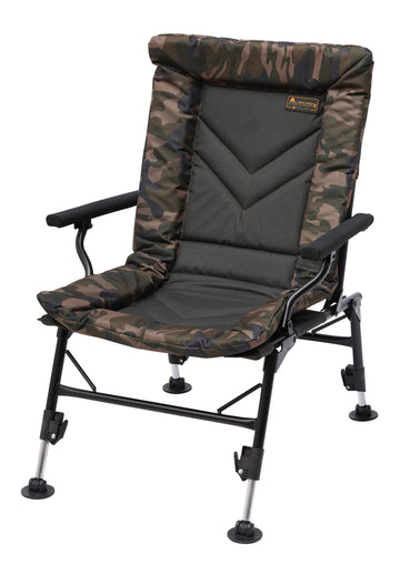 Prologic AVENGER COMFORT CAMO CHAIR W/ARM N COVER, 5.5KG, 50X38X55CM
