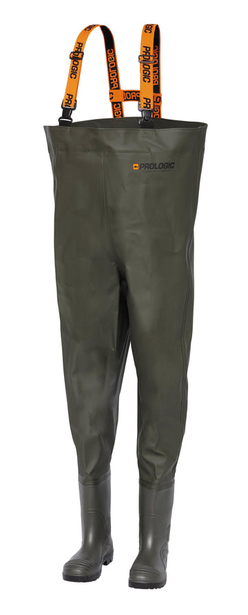 Prologic AVENGER CHEST BOOTFOOT WADERS M 40-41 GREEN