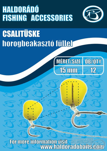 Haldorádó Csalitüske horogbeakasztó füllel