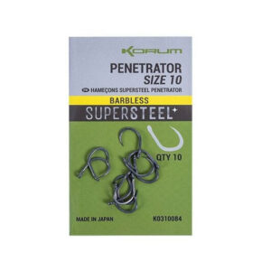 Korum PENETRATOR HOOK BARBLESS