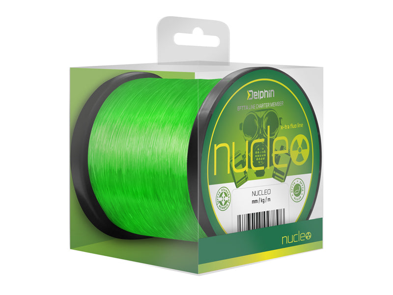 NUCLEO pontyozó horgászzsinó / fluo zöldr