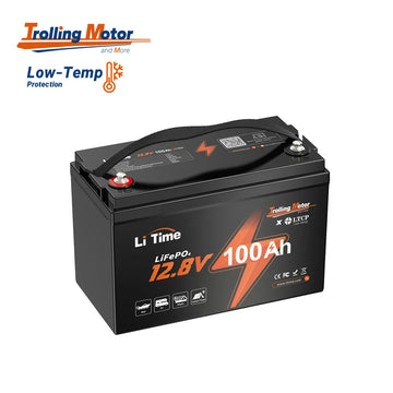LiTime 12V 100Ah TM Lithium Marine - LiFePo4 Akkumulátor