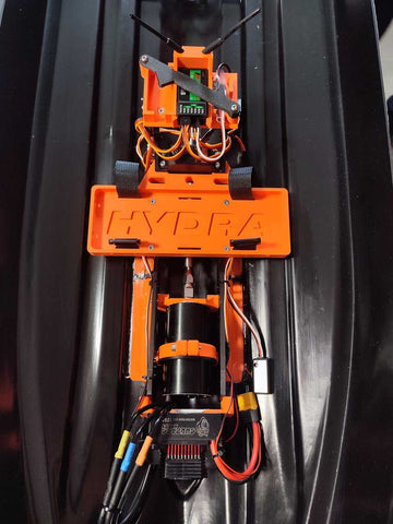 Hydra etetőhajóhoz 3D nyomtatott konzol