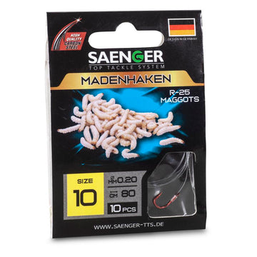SAENGER Maggothook R-25 előkötött horog