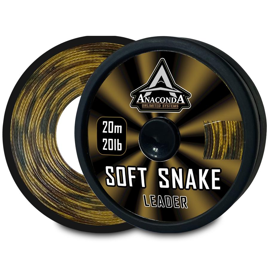 ANACONDA Soft Snake Leader bevonatos előkezsinór 20m