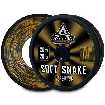 ANACONDA Soft Snake Leader bevonatos előkezsinór 20m