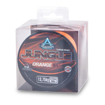 ANACONDA Jungle Orange Sinking Braid 600m