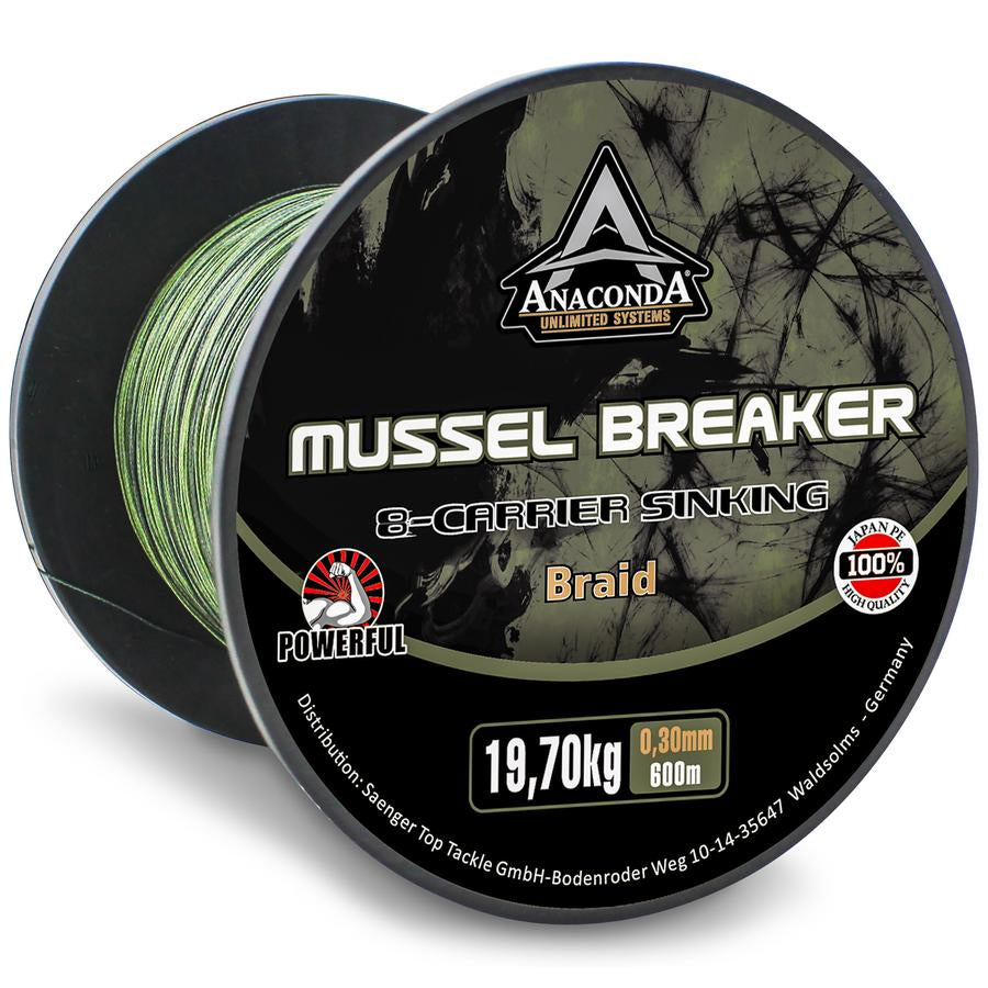 ANACONDA X-8 Carrier Mussel Breaker süllyedő fonott zsinór 600m