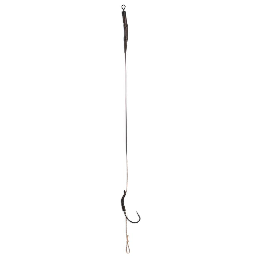 ANACONDA Piercer Combi Rig Curve Shank MB előkötött horog, bevonatos fonott zsinór