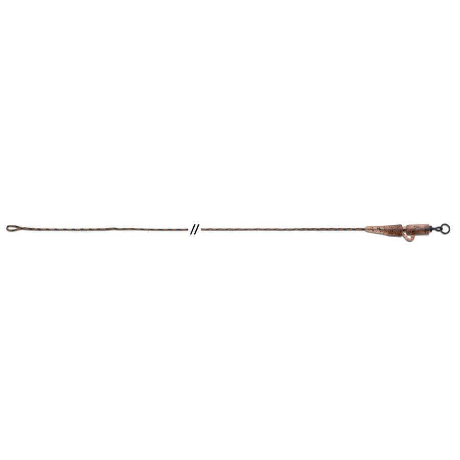 Anaconda Jungle Flexi Ring Swivel Safety Clip Leadcore Leaders Brown