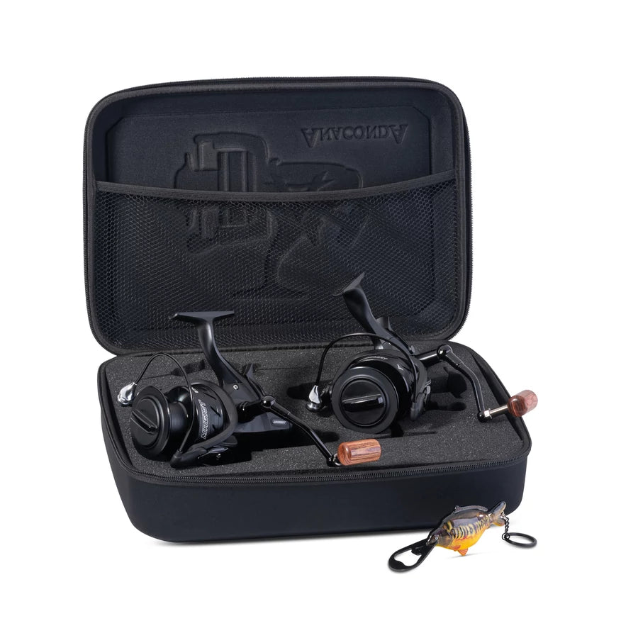 ANACONDA Magist BTR-6000 BlackBox Limited Edition nyeletőfékes horgászorsó prémium hordtáskában / 2db