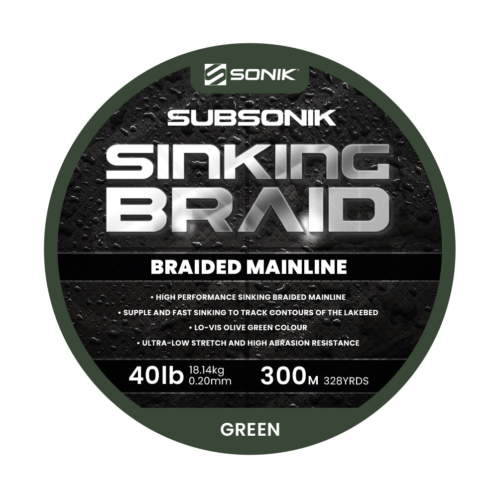 SONIK SUBSONIK SINKING BRAID - Zsinór