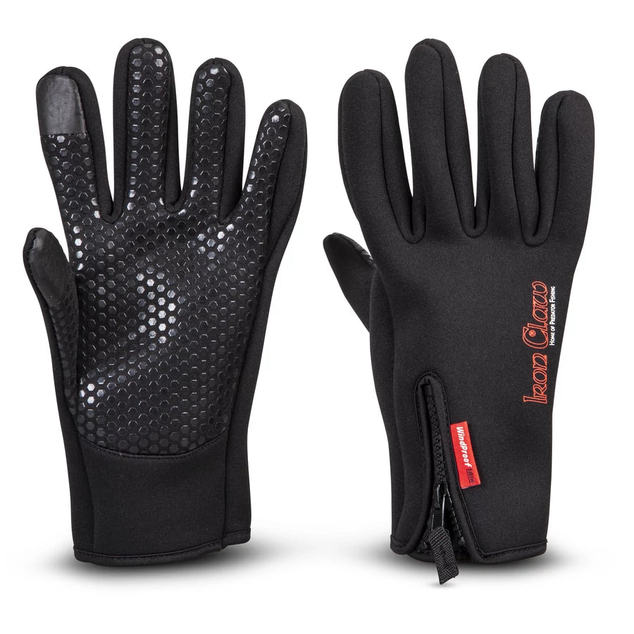 IRON CLAW Predator Gloves / szélálló / vízlepergető / 95% neoprén