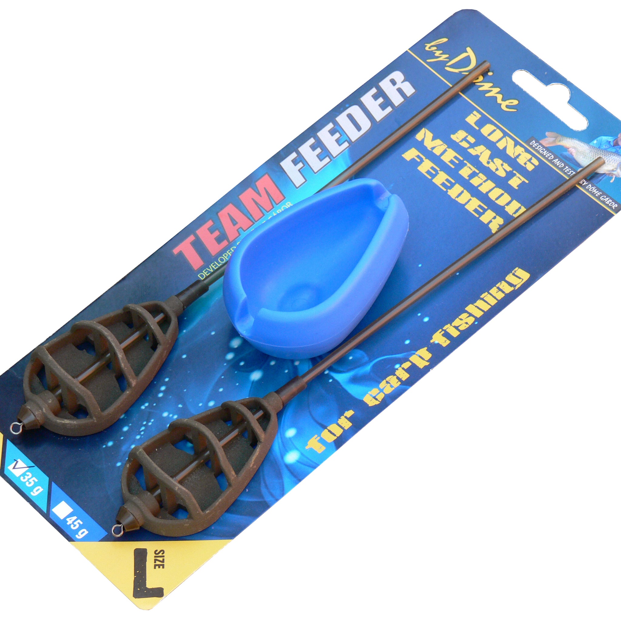 By Döme TF Feeder kosár készlet+töltő  25g 2db/cs