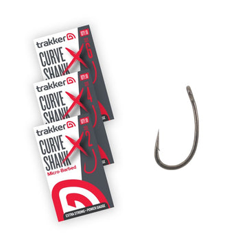 Curve Shank XS Hooks Micro Barbed - Mikró szakállas horog