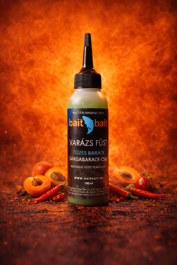 BaitBait - Tüzes Barack Fluo Liquid - Varázs Füst