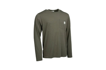 NASH Make It Happen Carp Logo Long Sleeve T Shirt Green