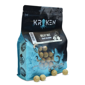 The Kraken Baits - Milky Nut Shelf Life Boilie