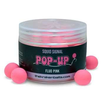 The Kraken Baits - Squid Signal Fluo Pink Pop-Ups