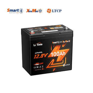 LiTime 12V 100Ah Xtra-Mini - Bluetooth LiFePO4 akkumulátor