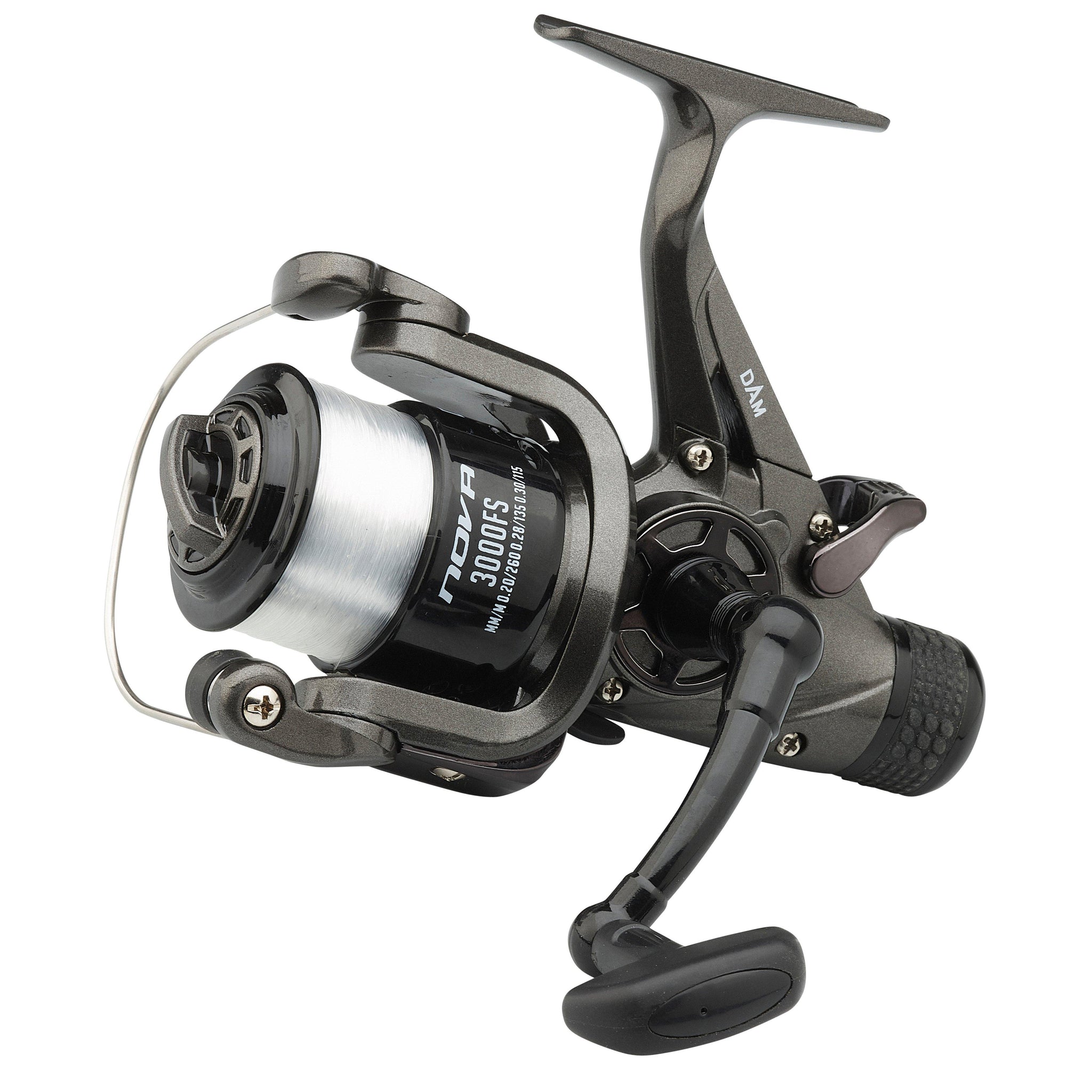 DAM Nova 3000 Free Spool 1BB w. line nyeletőfékes orsó