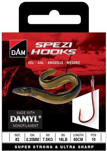 DAM SPEZI EEL 2 0.35MM 7.5KG 60CM 10PCS