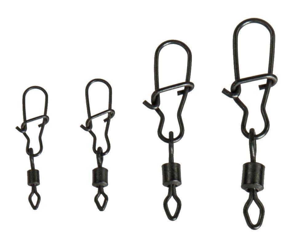 DAM D-LOCK SNAP SWIVEL 10 XS 12KG 10PCS