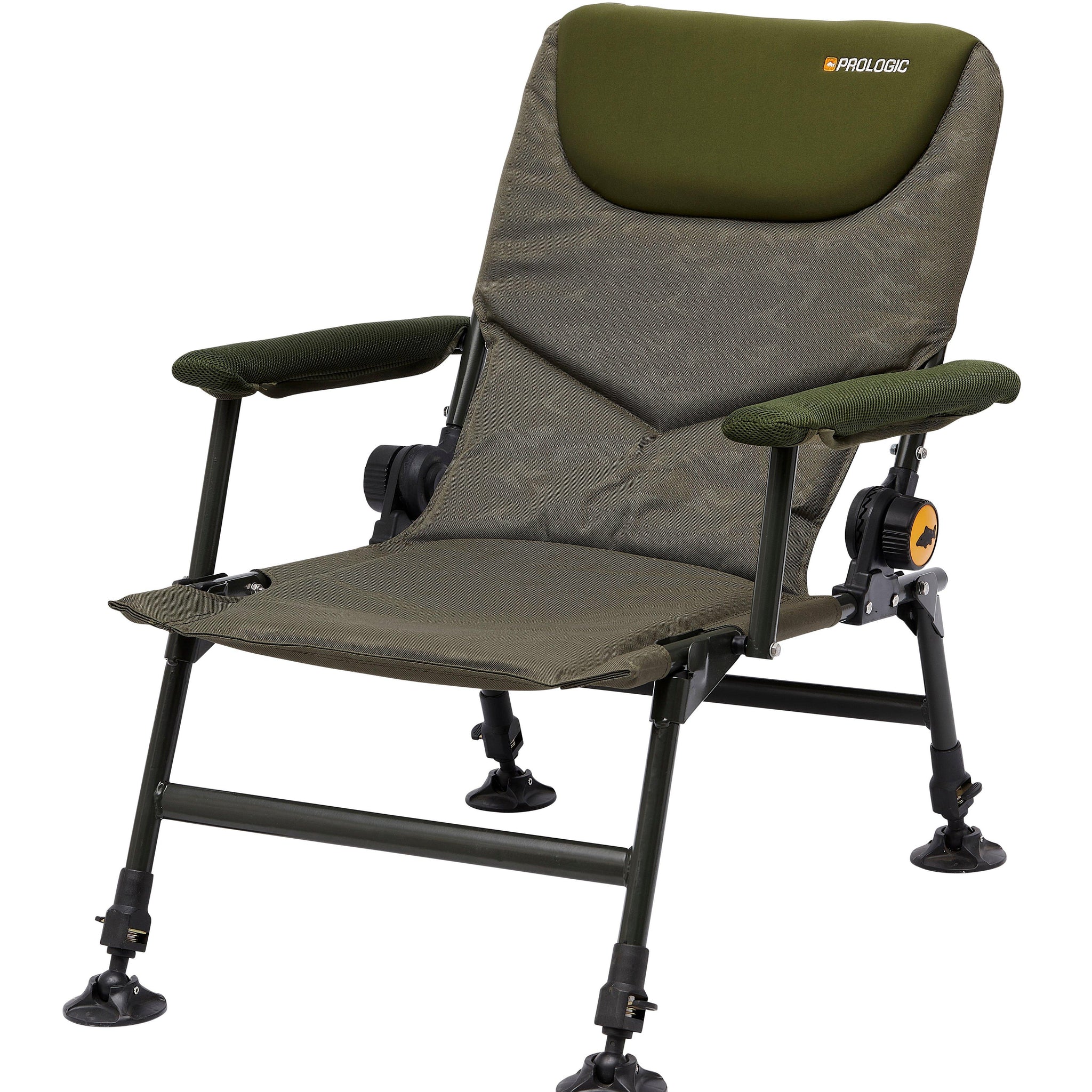 Prologic INSPIRE LITE-PRO RECLINER CHAIR WITH ARMRESTS, 6.3KG, 47X40X52CM