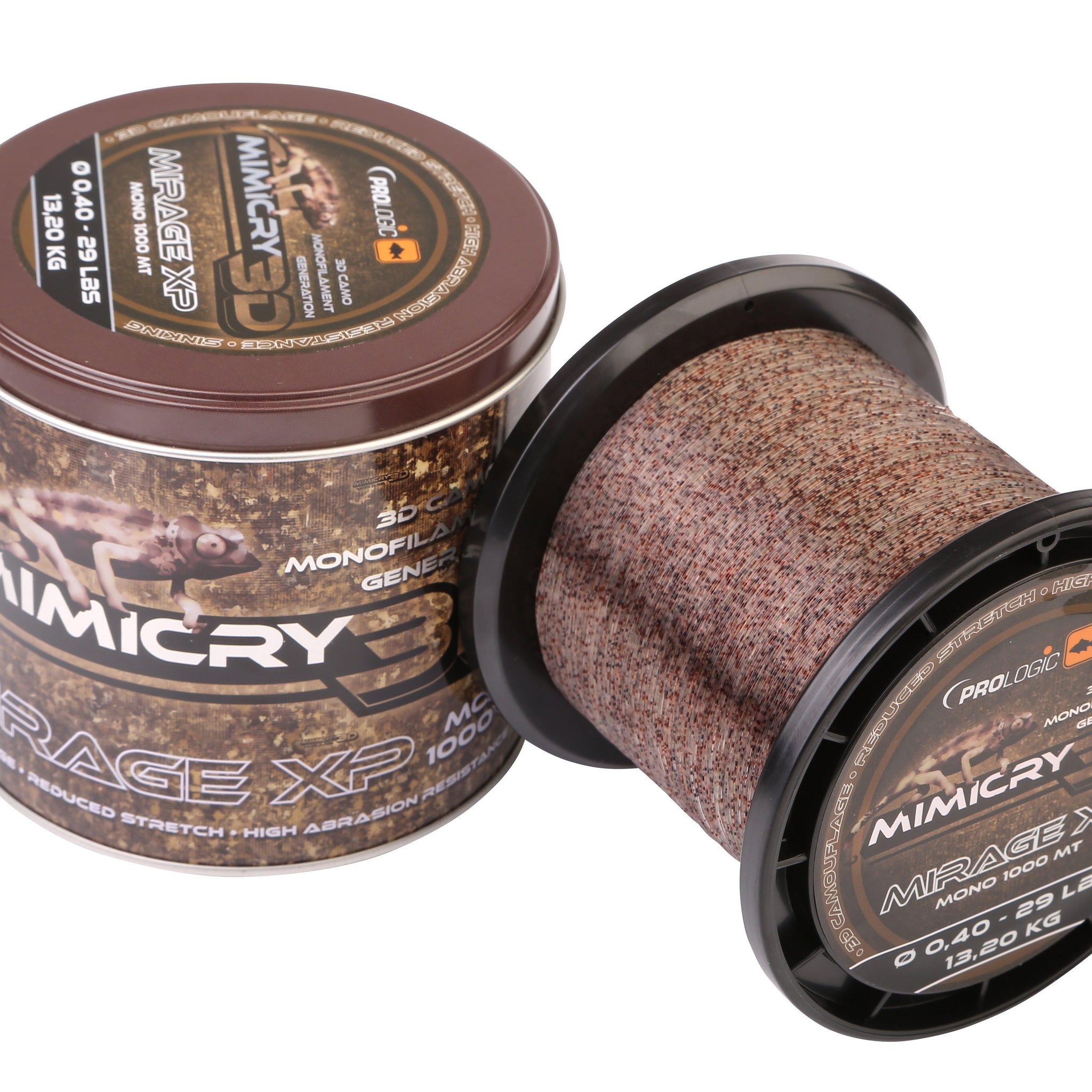 Prologic 1000M | 1090YD, 0,25MM, 5,2KG | 11LB , MIMICRY BROWN