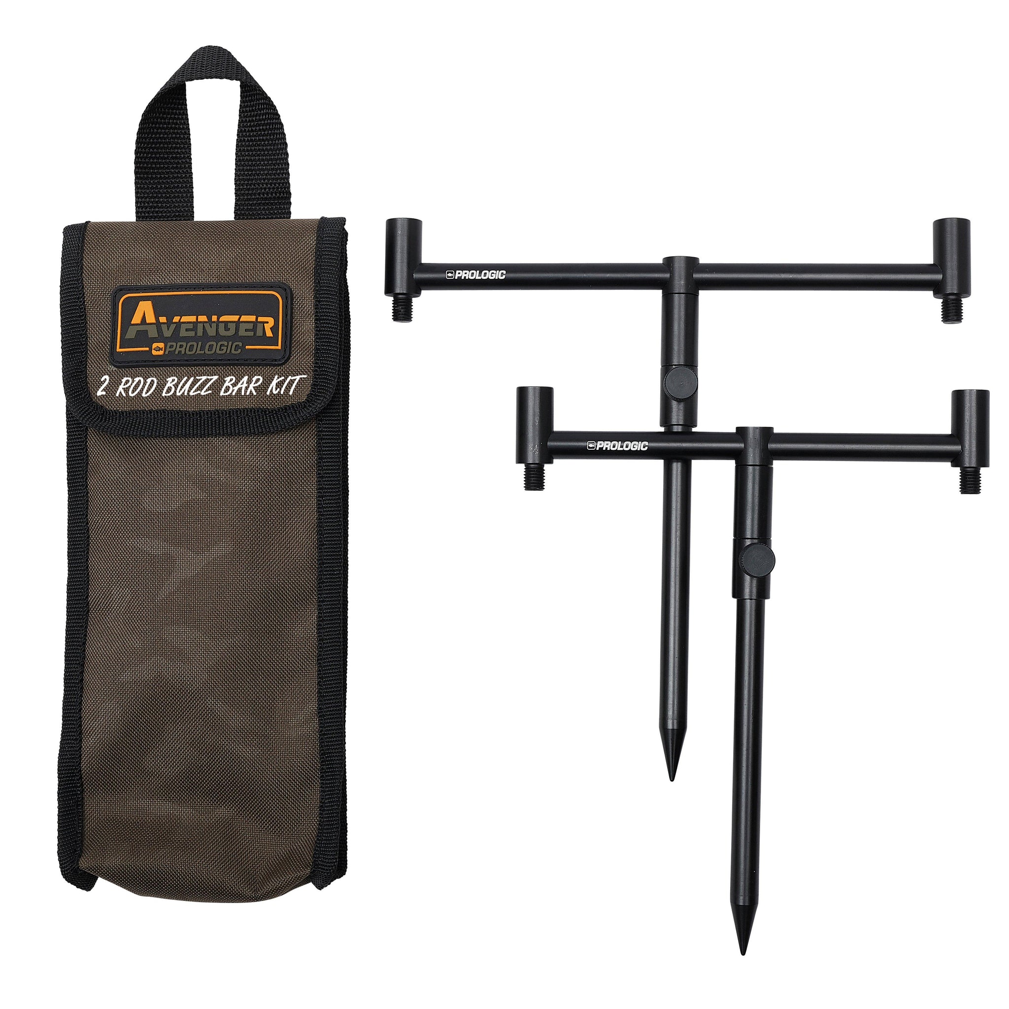 Prologic AVENGER BUZZ BAR KIT AND CARRYCASE 2 ROD