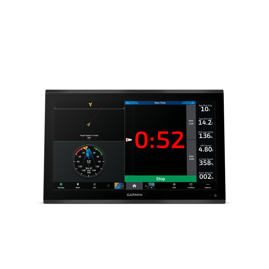 GARMIN -GPSMAP 9022 CHARTPLOTTER WITH WORLDWIDE BASEMAP (ED XD) - Radar
