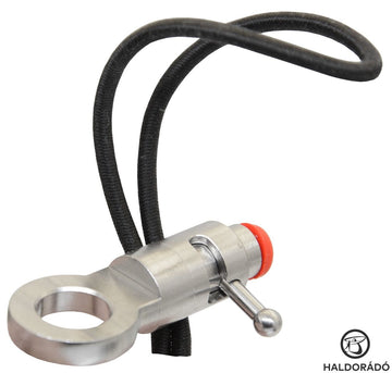 HALDORÁDÓ Inox Lock - atombiztos fém, gumis botrögzítő pánt
