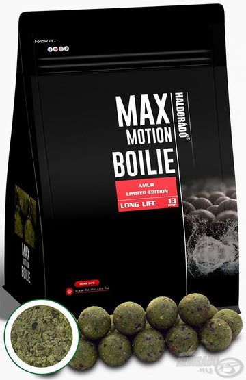 HALDORÁDÓ MAX MOTION Boilie Long Life 13 mm Limited Edition