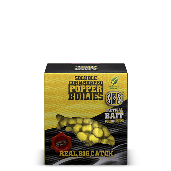 Soluble Corn Shaped Popper Boilies