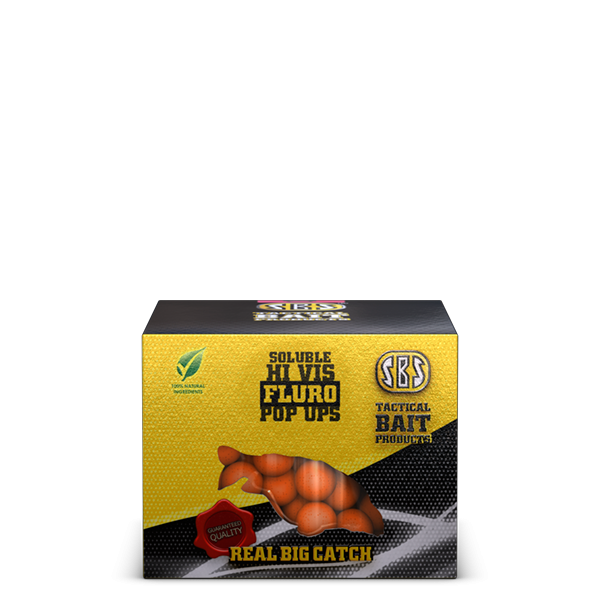 Soluble SBS Fluro Pop Ups - 14 mm
